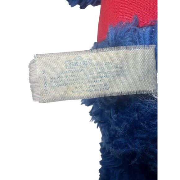 Vintage Knickerbocker Marshall Grover Sesame Street Plush Toy 19” Fast Shipping - Picture 4 of 16